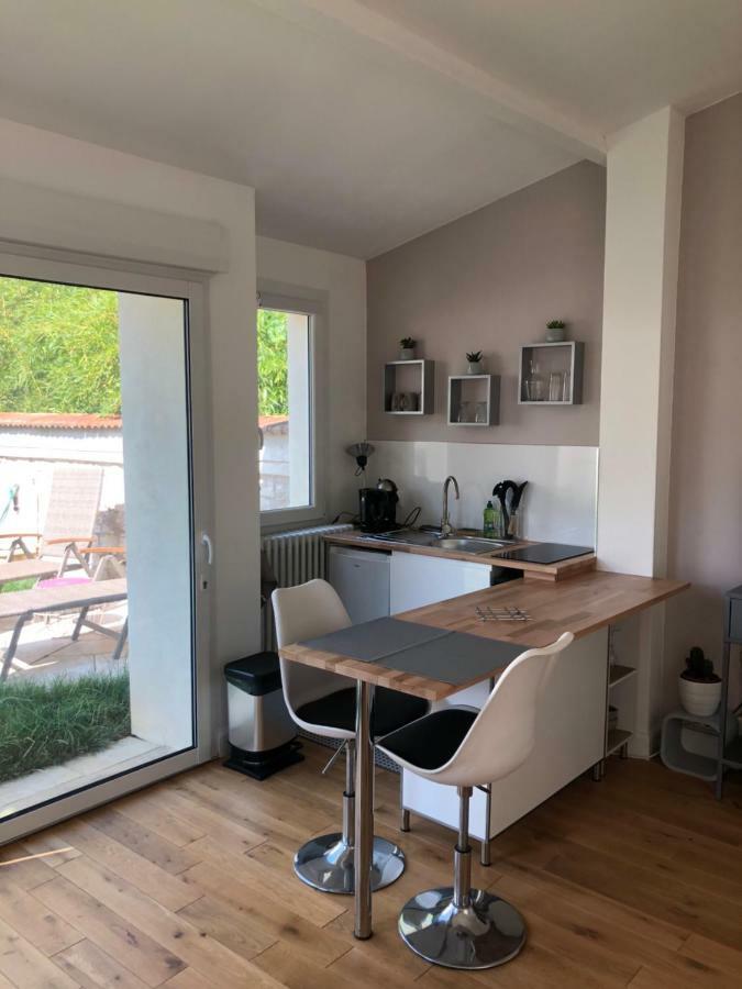 Studio Maisonnette Avec Jardin, Nancy Thermal, Artem 아파트 외부 사진