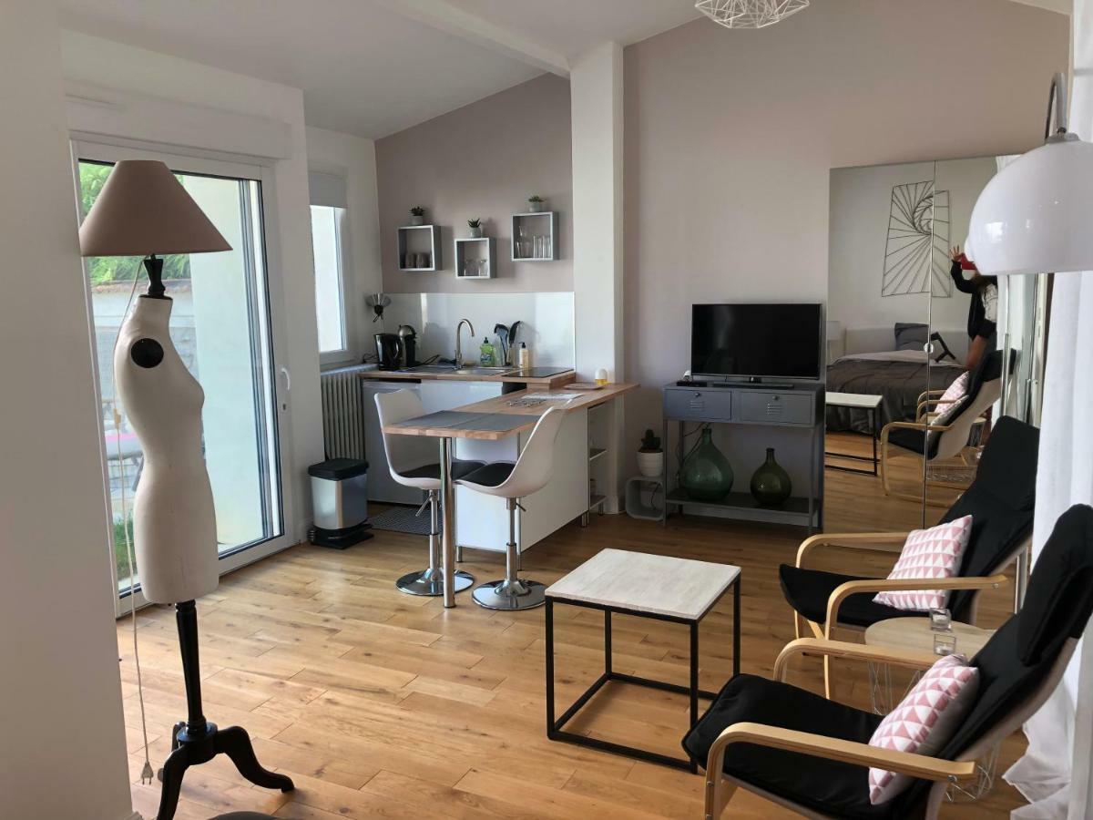 Studio Maisonnette Avec Jardin, Nancy Thermal, Artem 아파트 외부 사진